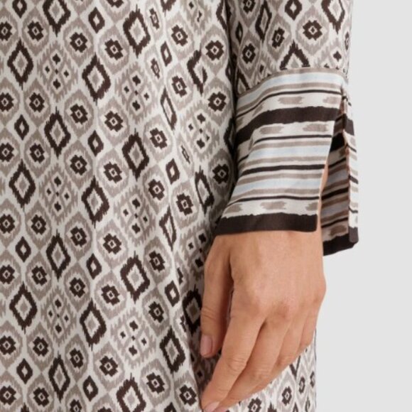 NWT HANRO Boho Print Button Front Nightgown Small Nightgown - Picture 3 of 3